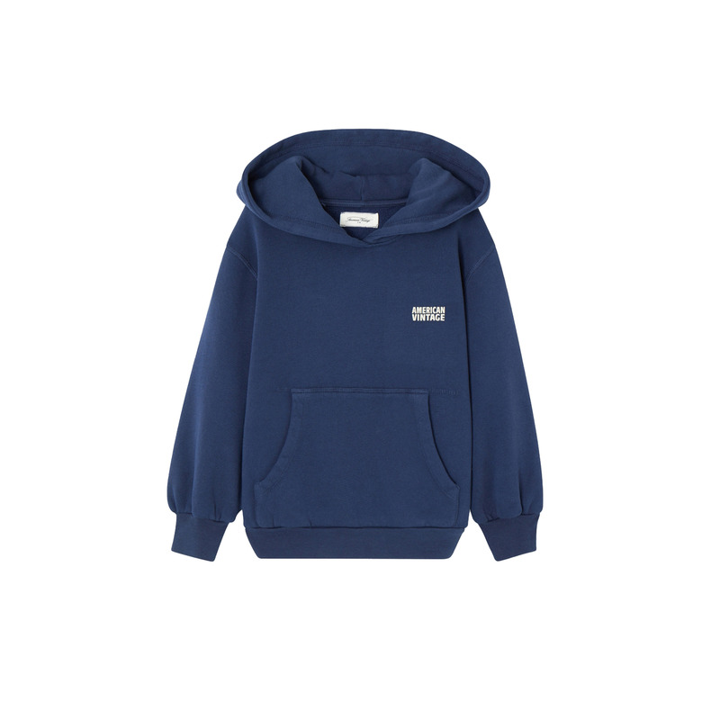 American Vintage hoodie blauw