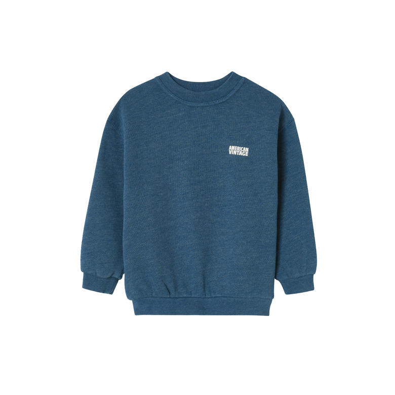 American Vintage sweater blauw