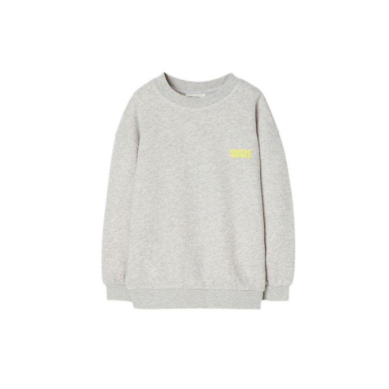 American Vintage sweater grijs