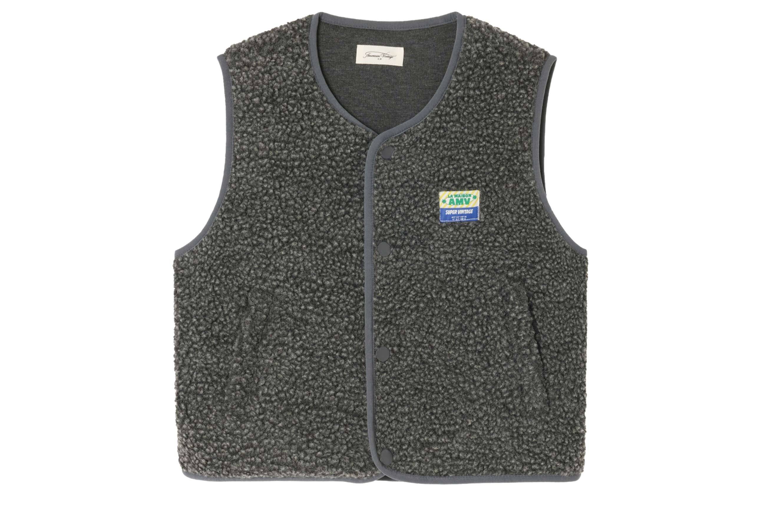 Vest | American Vintage | Grey | HOKTOWN 16E | Free delivery