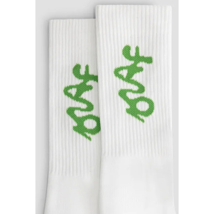 Olaf Hussein chausettes blanc