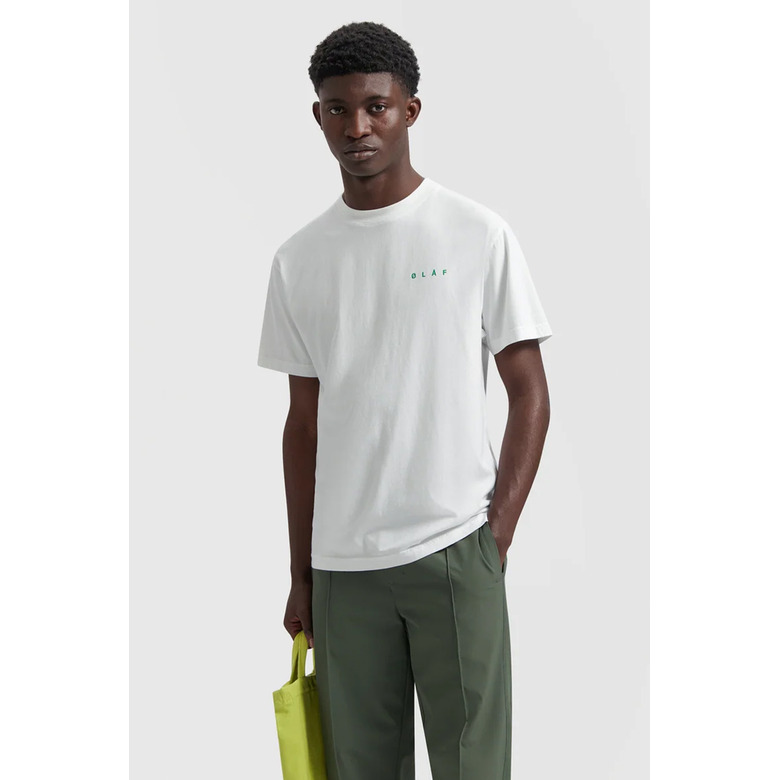 Olaf Hussein t-shirt blanc 3