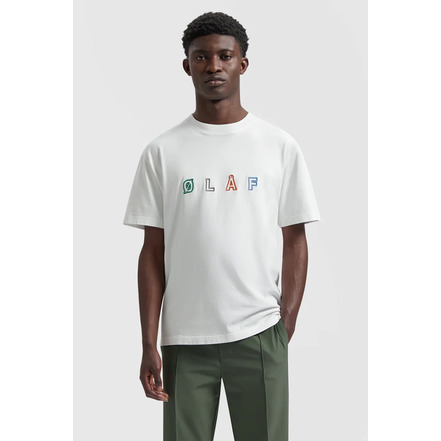 Olaf Hussein t-shirt blanc