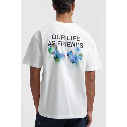 Olaf Hussein t-shirt blanc