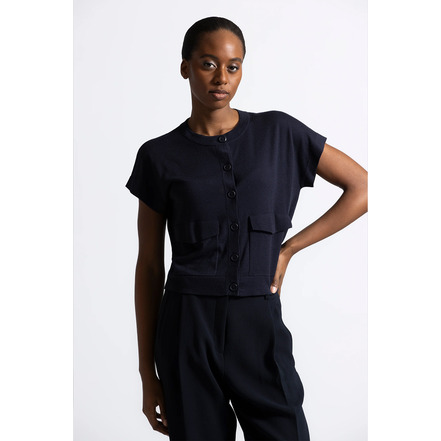 Gigue cardigan blauw