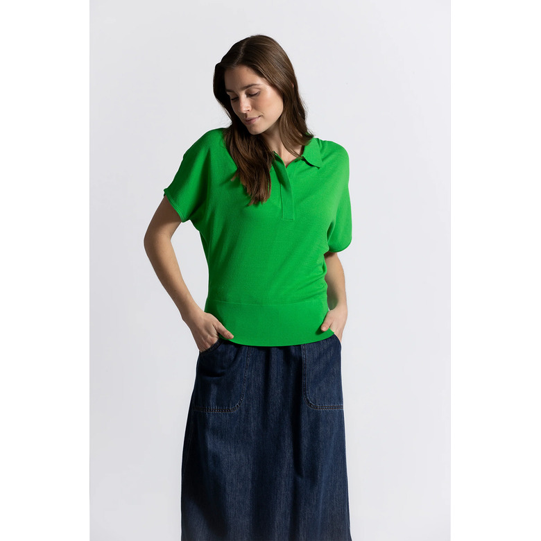 Gigue pull vert 2