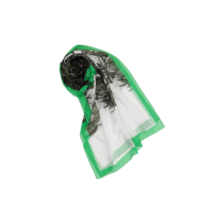 Gigue echarpe vert 1