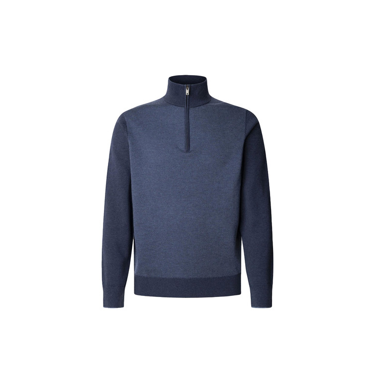 Hackett pull bleu 1