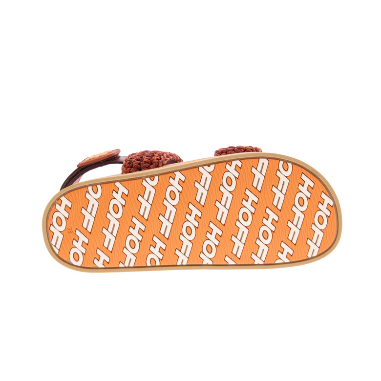 Hoff sandalen bruin 5