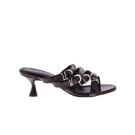 Rotue thong slippers black