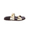 Slaye thong slippers gold 1