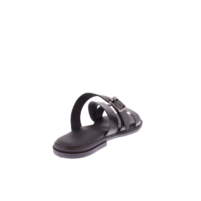 Slaye thong slippers black 4