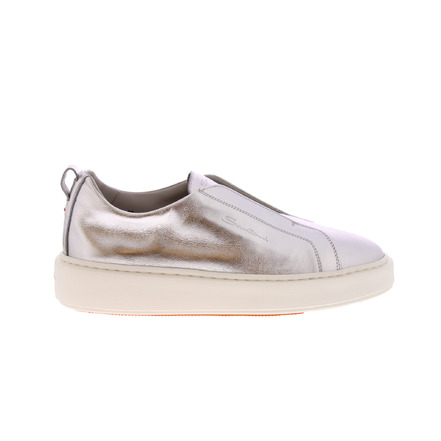Santoni sneakers silver
