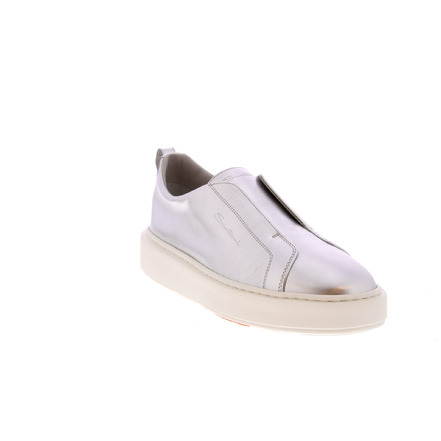 Santoni sneakers silver