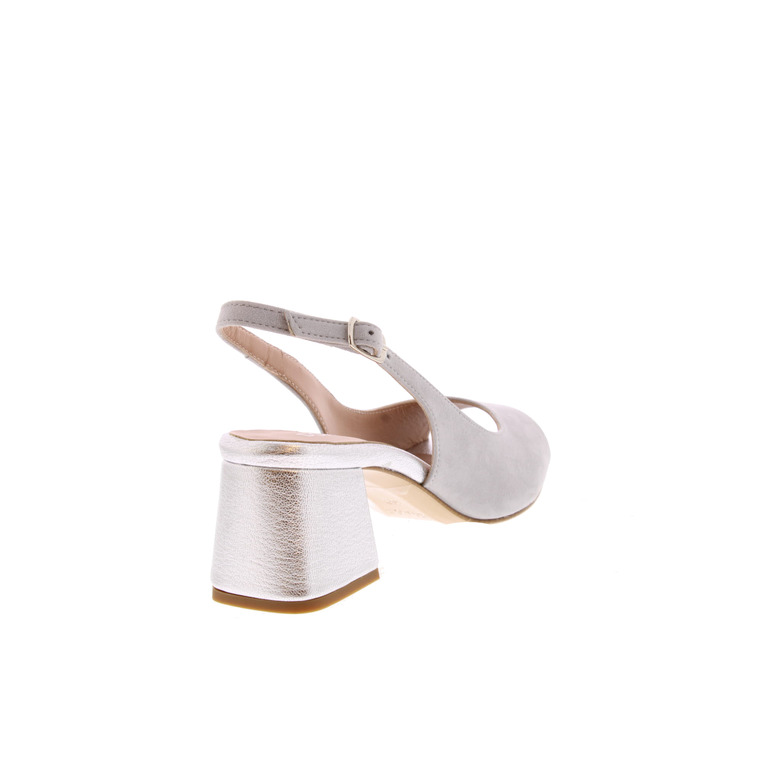 Donna Lei sandalen zilver 4