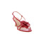 Lola Cruz sandalen rood 2