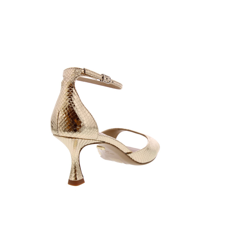 Lola Cruz sandalen goud 4