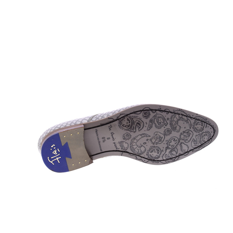 Floris Van Bommel veterschoenen grijs 5