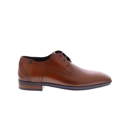 Floris Van Bommel veterschoenen cognac