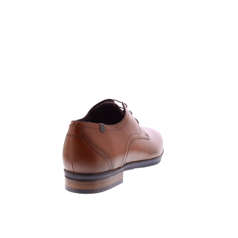 Floris Van Bommel veterschoenen cognac 4