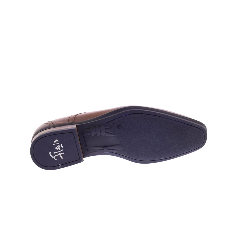 Floris Van Bommel veterschoenen cognac 5