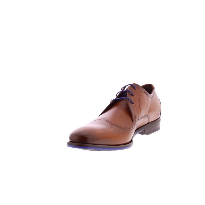 Floris Van Bommel veterschoenen cognac 3