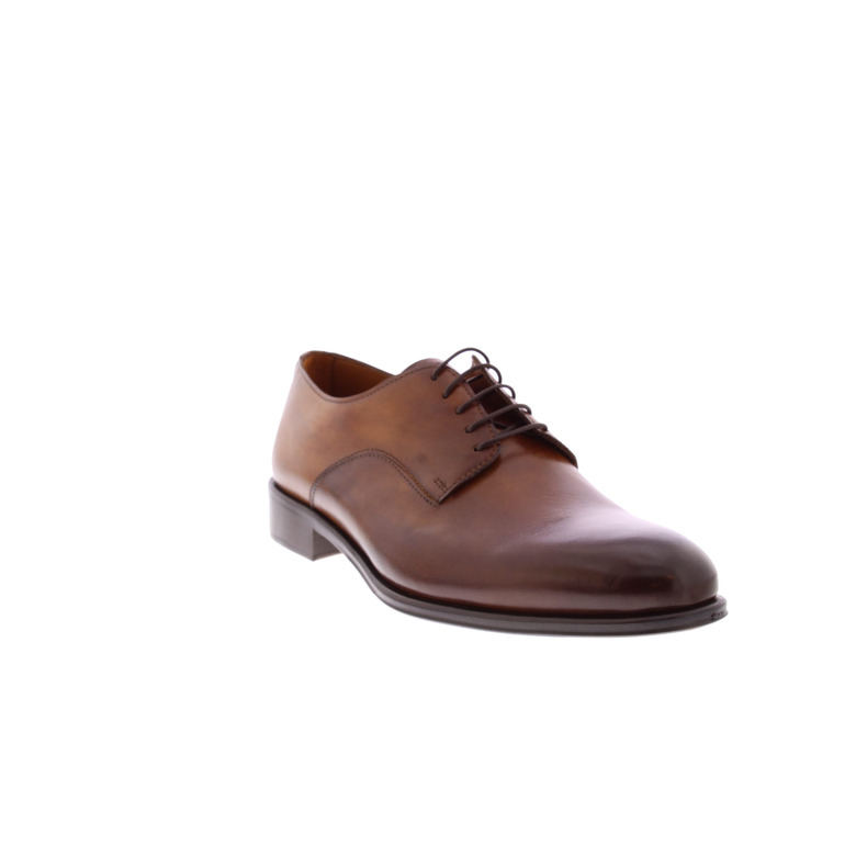 Flecs lace shoes cognac 2