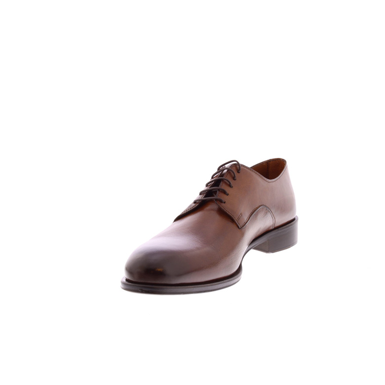 Flecs lace shoes cognac 3