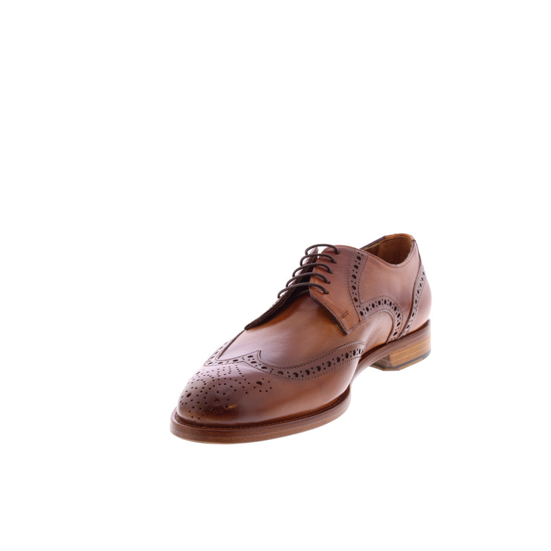 Flecs lace shoes camel 3
