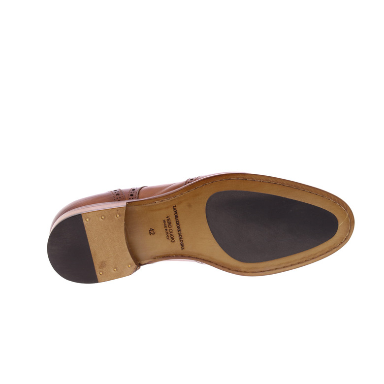 Flecs lace shoes camel 5