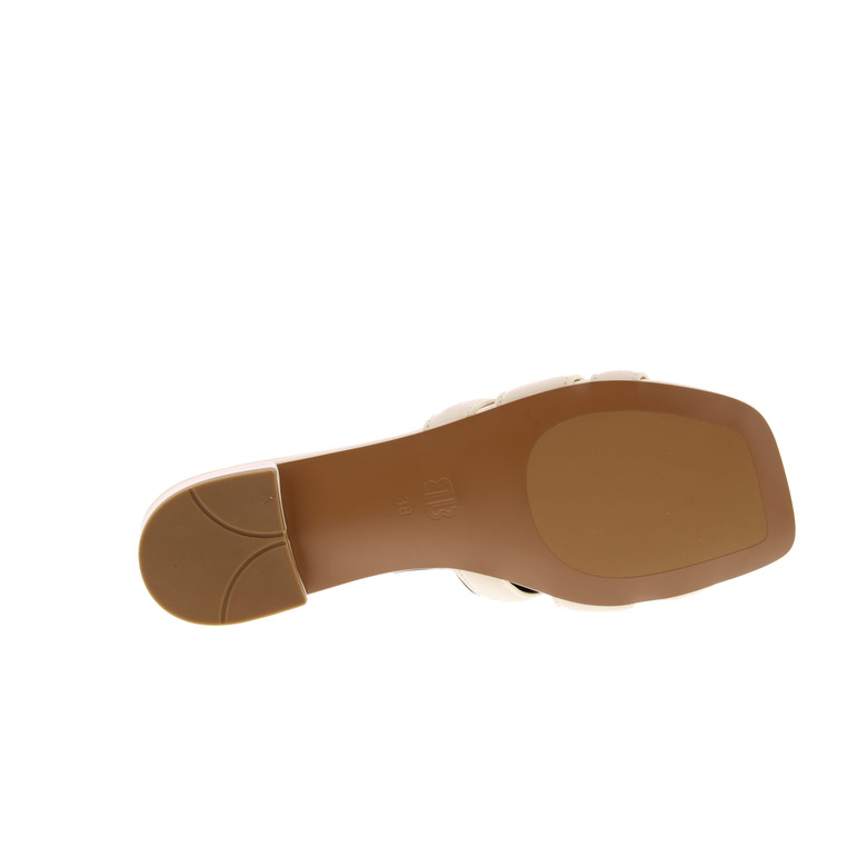 Bibi Lou thong slippers ecru 5