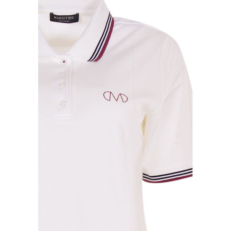 Margittes polo white 2