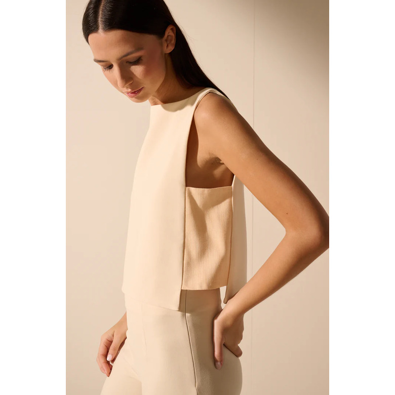 Oscar topje beige 3