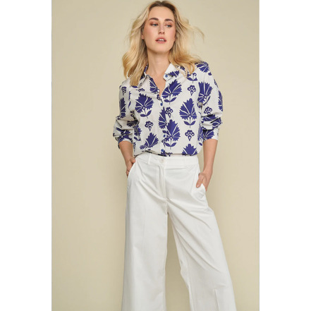 Marie Mero blouse blue