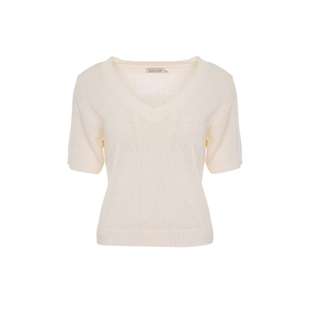 Molly Bracken sweater ecru