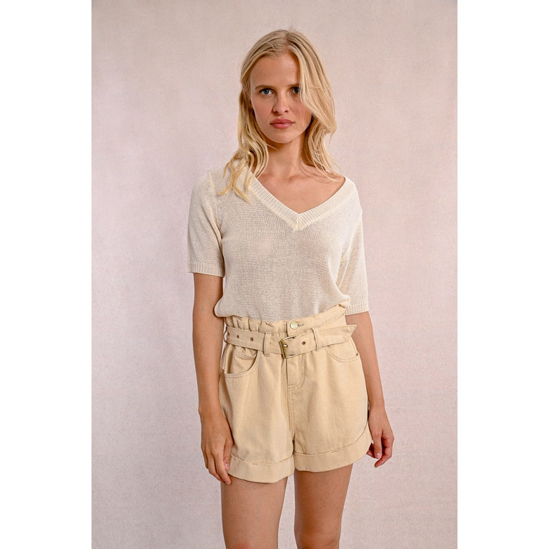 Molly Bracken sweater ecru 2