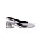Angel Alarcon pumps silber