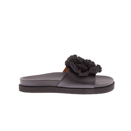 Angel Alarcon thong slippers black