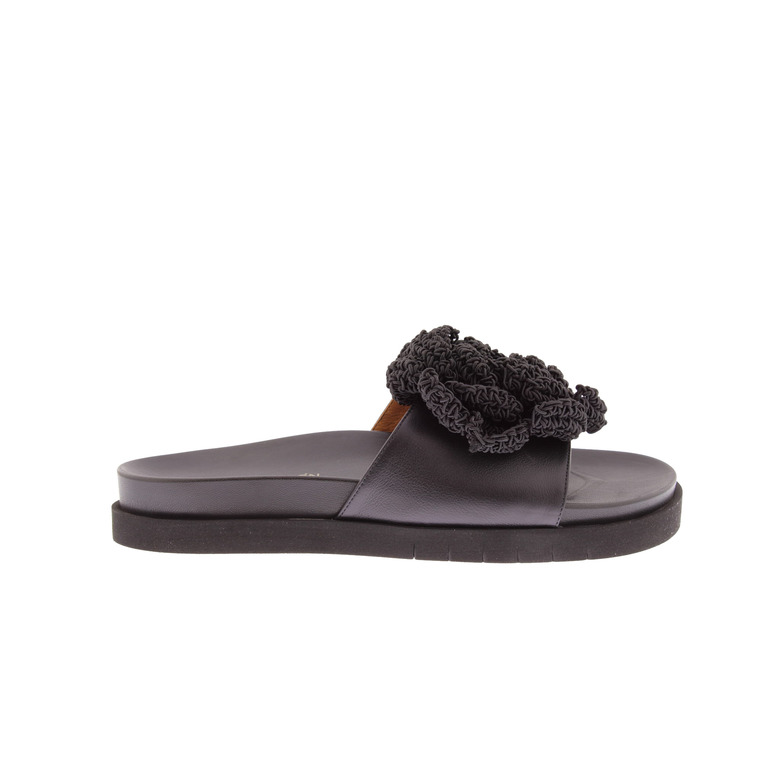 Angel Alarcon thong slippers black