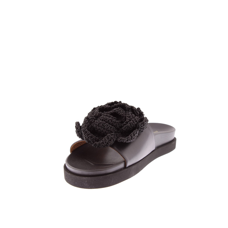 Angel Alarcon thong slippers black 3