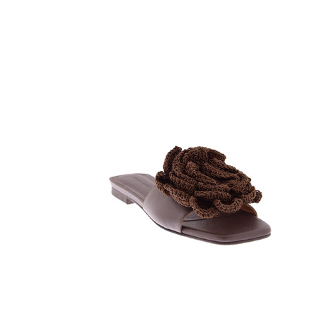 Angel Alarcon thong slippers brown