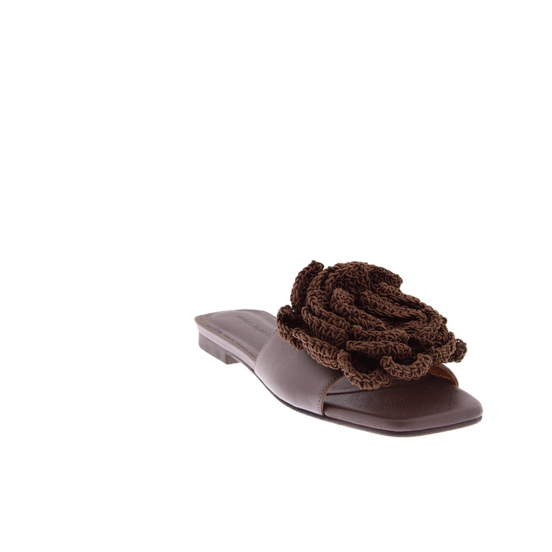 Angel Alarcon thong slippers brown 2