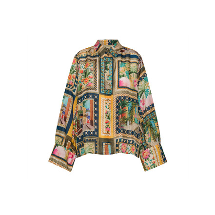 Momoni blouse multi color