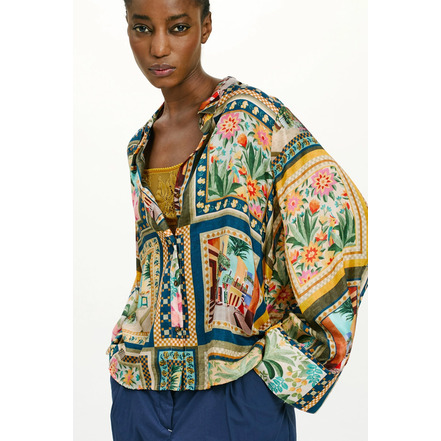 Momoni blouse multi color
