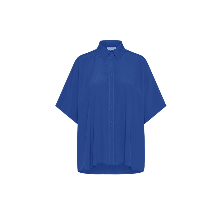 Momoni blouse blauw