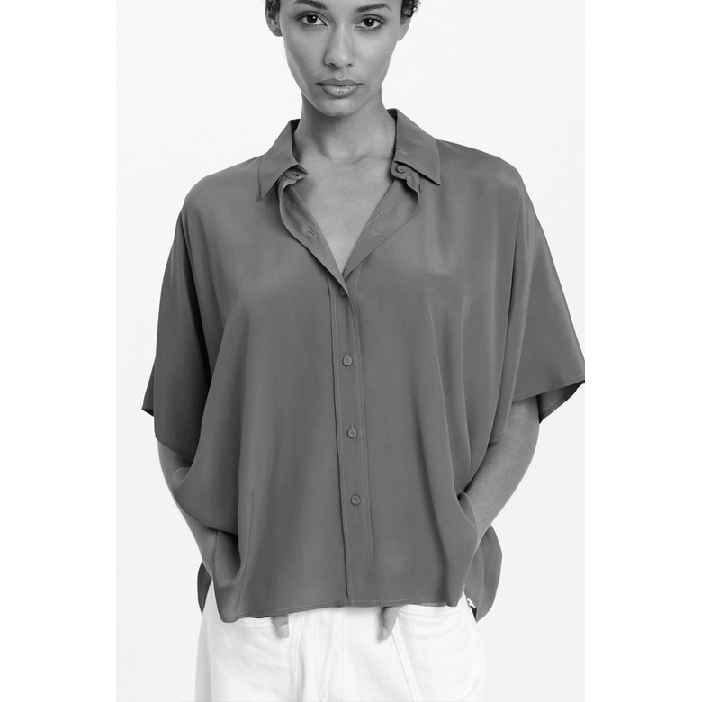 Momoni blouse blauw 2