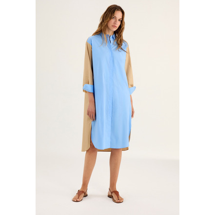 Rosso 35 jurk blauw