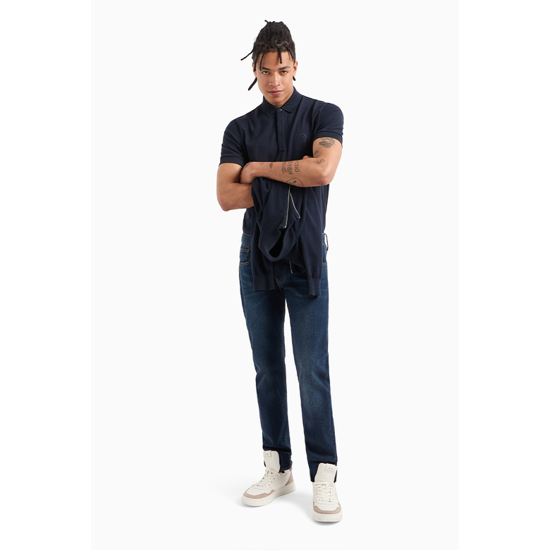 Armani Exchange polo blue 3