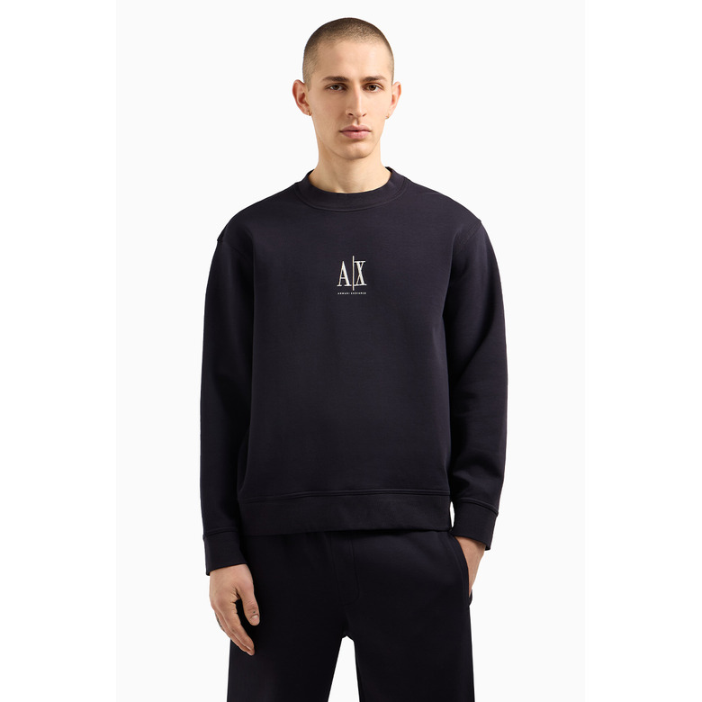 Armani Exchange sweater bleu 2
