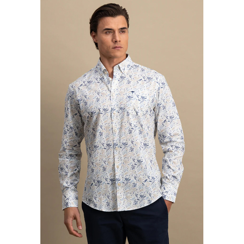 Fynch-hatton hemd blauw 2